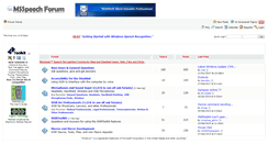 Desktop Screenshot of msspeech-forum.com